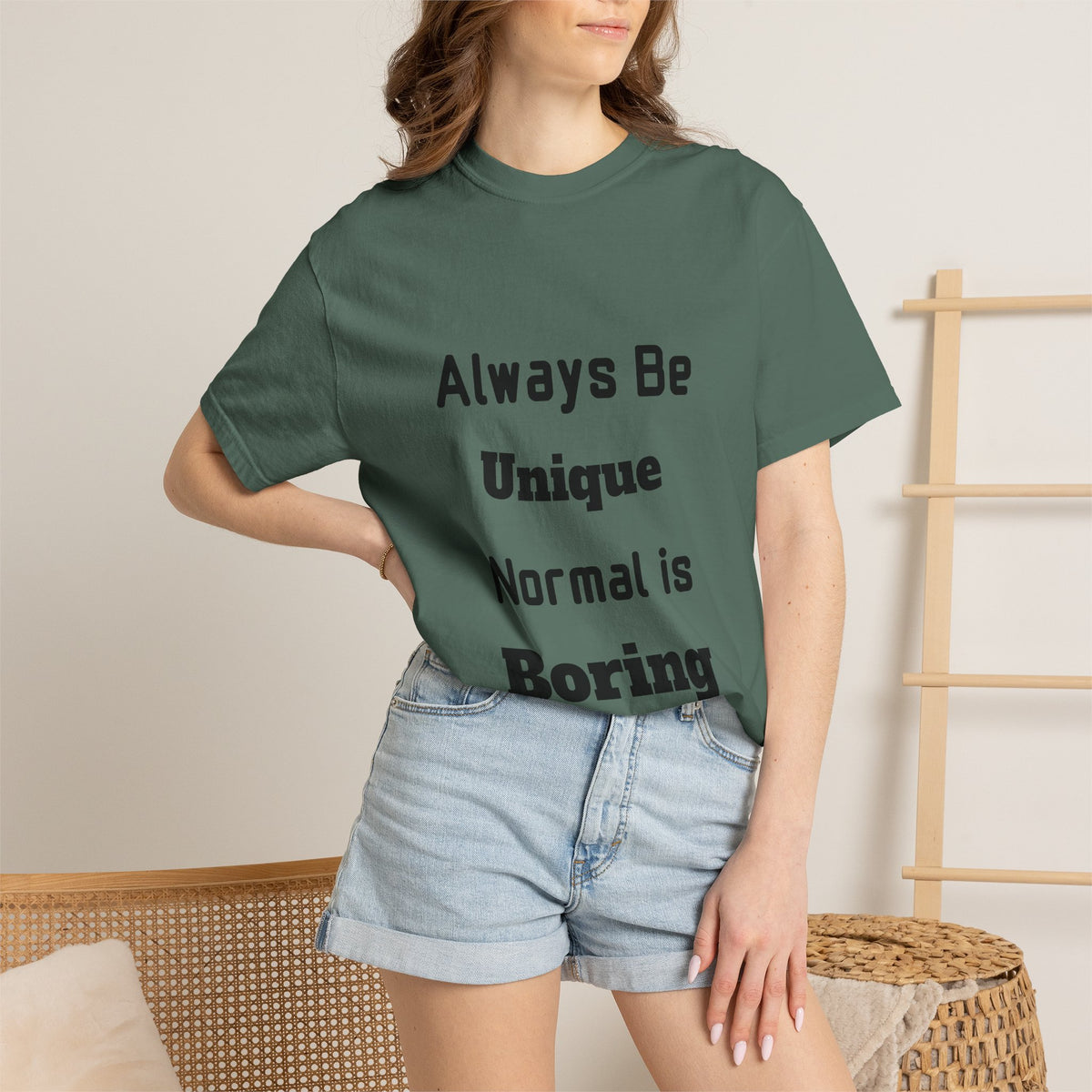 Always Be Unique Normal Is Boring—Graphic Tee